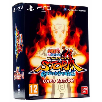 Naruto Shippuden Ultimate Ninja Storm Generations - Card Edition [PS3, английская версия]